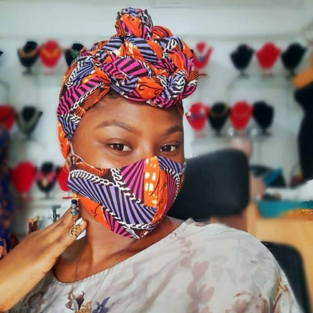 Headwrap & Mask set
